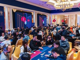 【EV扑克】PD22济州站|Q4幸运手牌两度立功,蒋欣欣惊险夺得单日豪客赛冠军!主赛30人晋级Day3