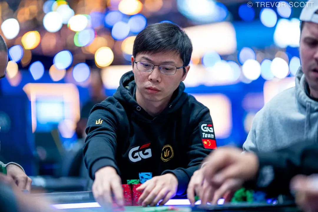 【EV扑克】2025WSOP | 茅人及在赛事3进入前五强，向个人第二条金手链发起冲击