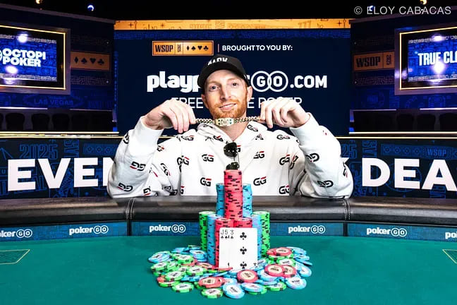 【EV扑克】2025WSOP | 国人刘天在赛事20获得第12名