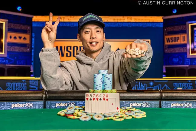 【EV扑克】2025WSOP | 国人陈传书赛事40夺得亚军，陈梦祺赛事43获第8名
