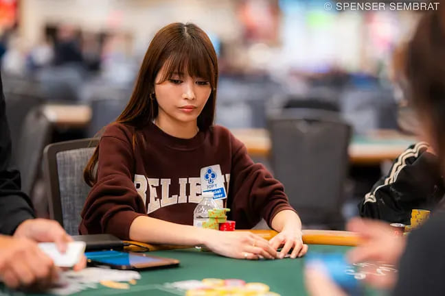 【EV扑克】2025WSOP | Wang Yilong以第二大记分牌携手Ren Lin进入68号赛事16强