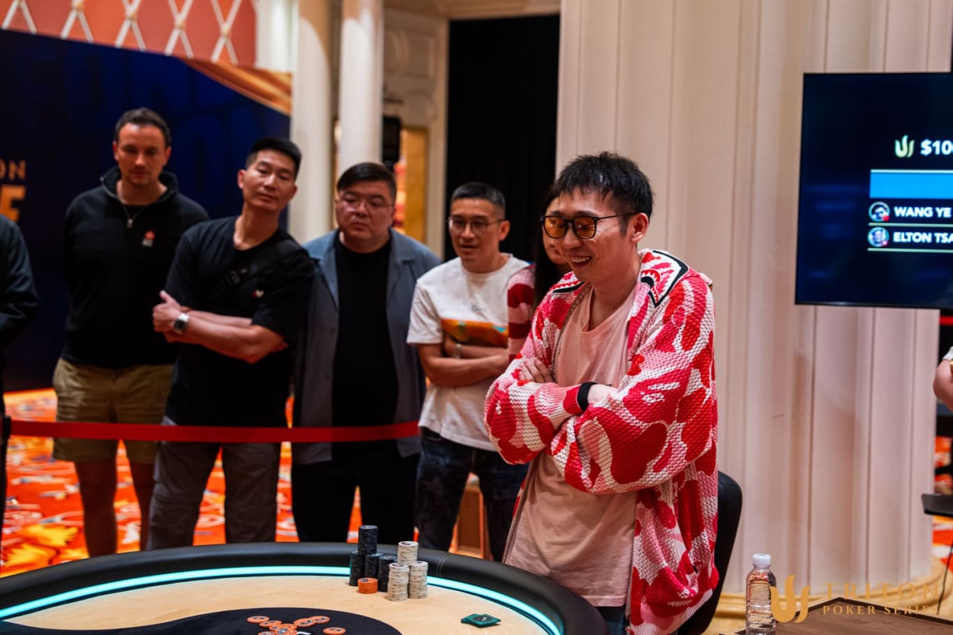 【EV 扑克】Triton 济州 | Elton Tsang 在短牌赛事中斩获个人第二冠
