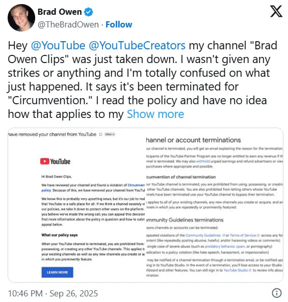 【EV扑克】最受欢迎的扑克视频博主遭YouTube封禁，十年内容险些“一夜清零”！