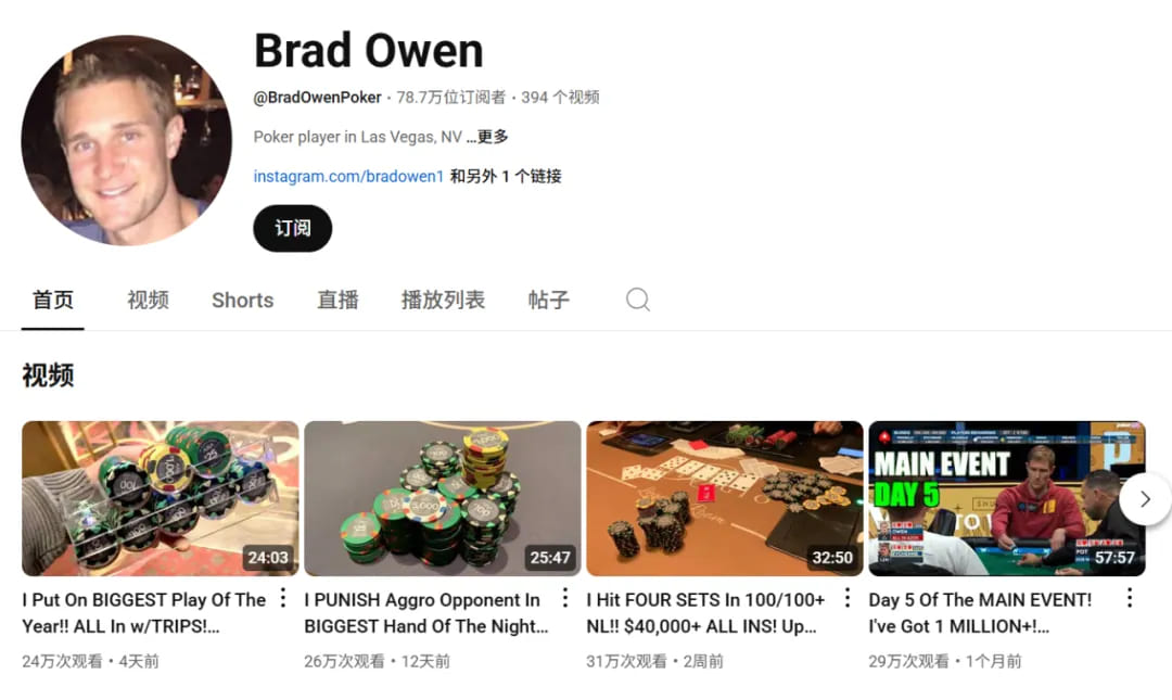【EV扑克】最受欢迎的扑克视频博主遭YouTube封禁，十年内容险些“一夜清零”！