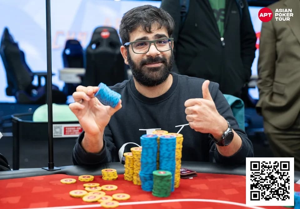 【EV扑克】2025APT冠军赛|Natural8杯冠军赛奖池突破百万美元!印度Akshay Nasa领跑全场!