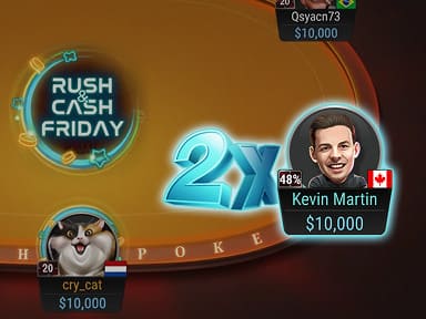 【EV扑克】限时活动:3月1起急速红包星期五三重加码狂欢加倍