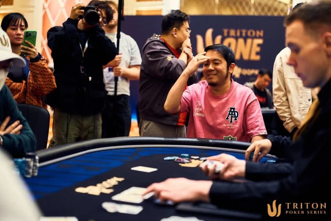【EV扑克】Triton One | 5000美元单日赛力克群雄，中国选手Chen Peng豪取生涯最高4,000奖金！