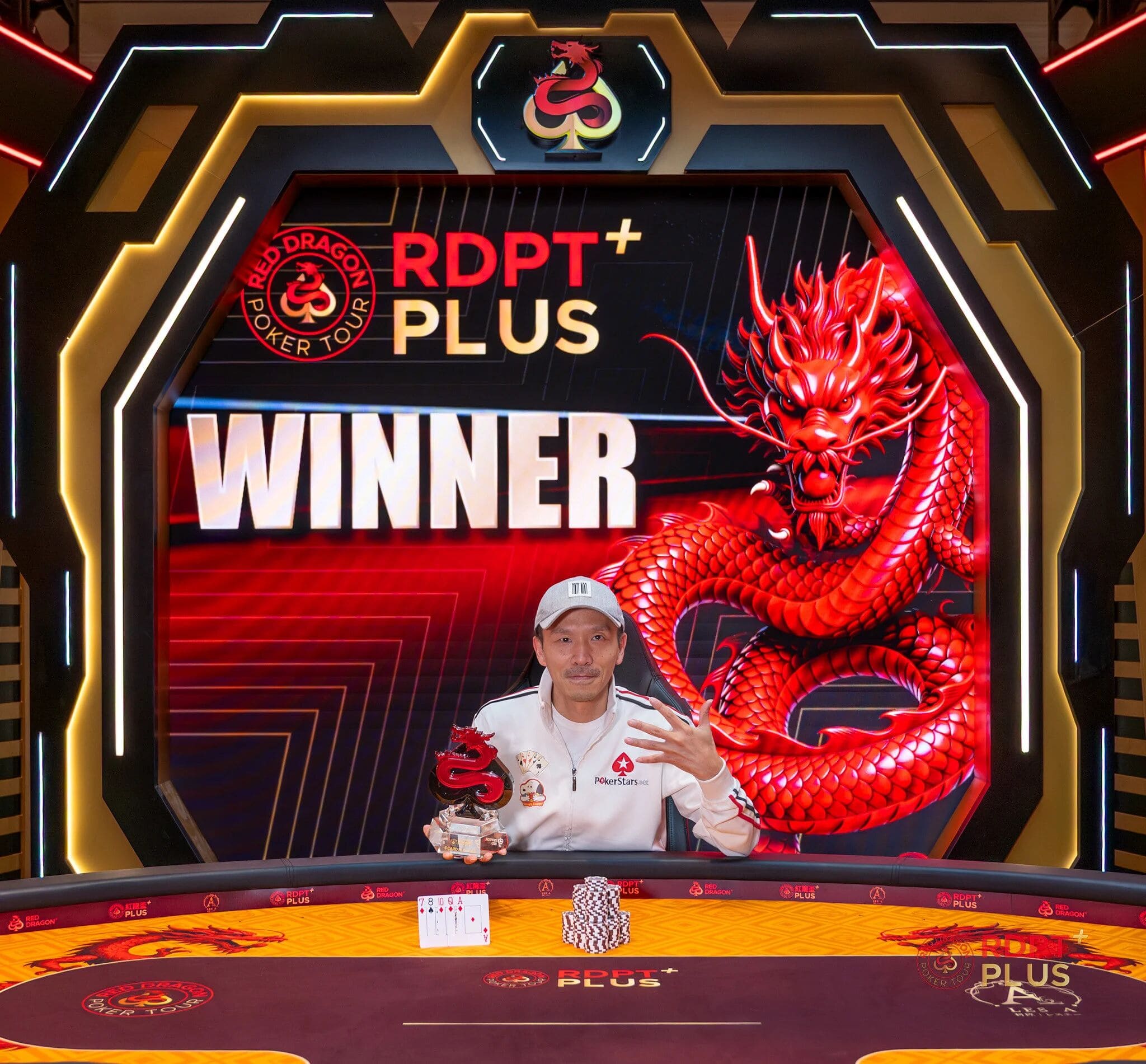 【EV扑克】2026红龙杯PLUS济州站开幕：神龙觉醒赛41人晋级，盛鹤臣斩获首冠