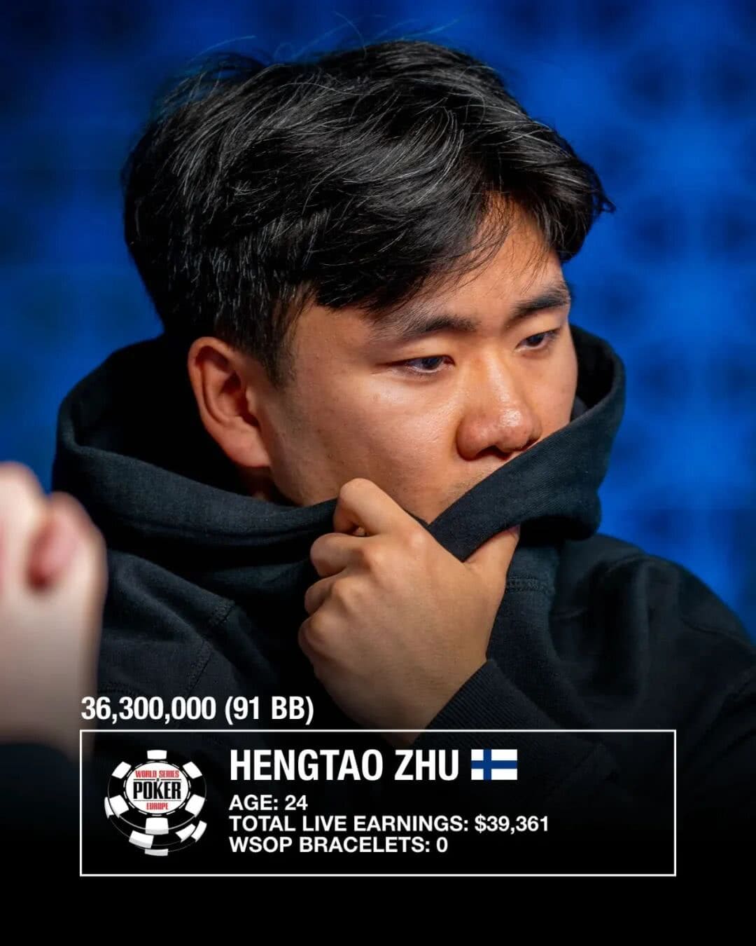 【EV扑克】国人朱恒涛的36万刀金手链之旅，从10刀卫星赛晋级WSOP主赛FT！